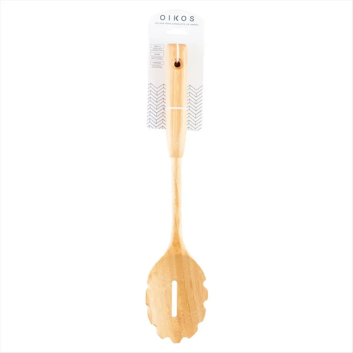 Colher Oikos Para Espaguete De Bambu 35Cm