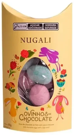 Chocolate Nugali 100g Ao Leite Ovos Dec
