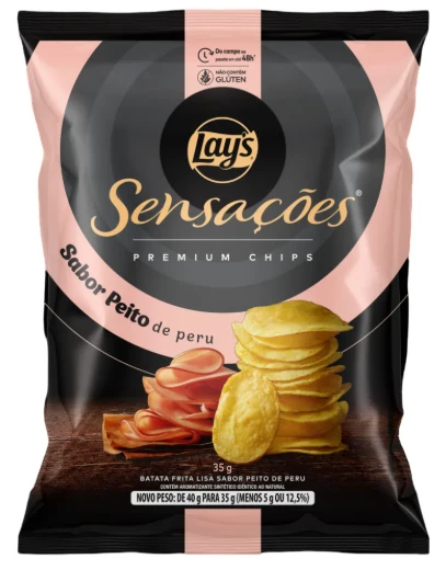 Batata Frita Sensacoes Peito Peru 35g