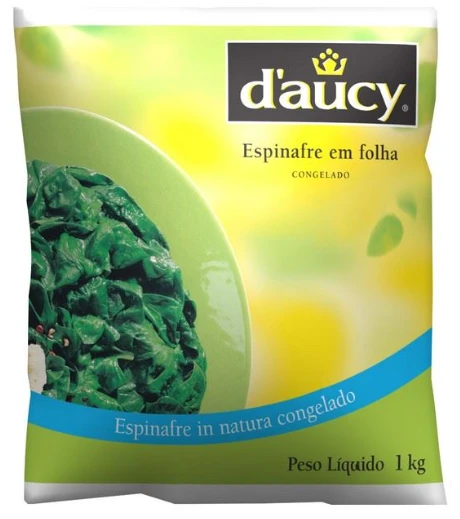 Espinafre Folha Daucy 1kg