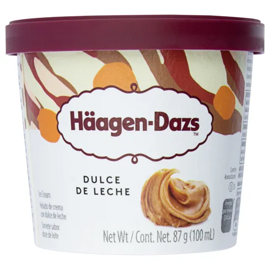 Sorvete Haagen Dazs 100ml Dulce Leche