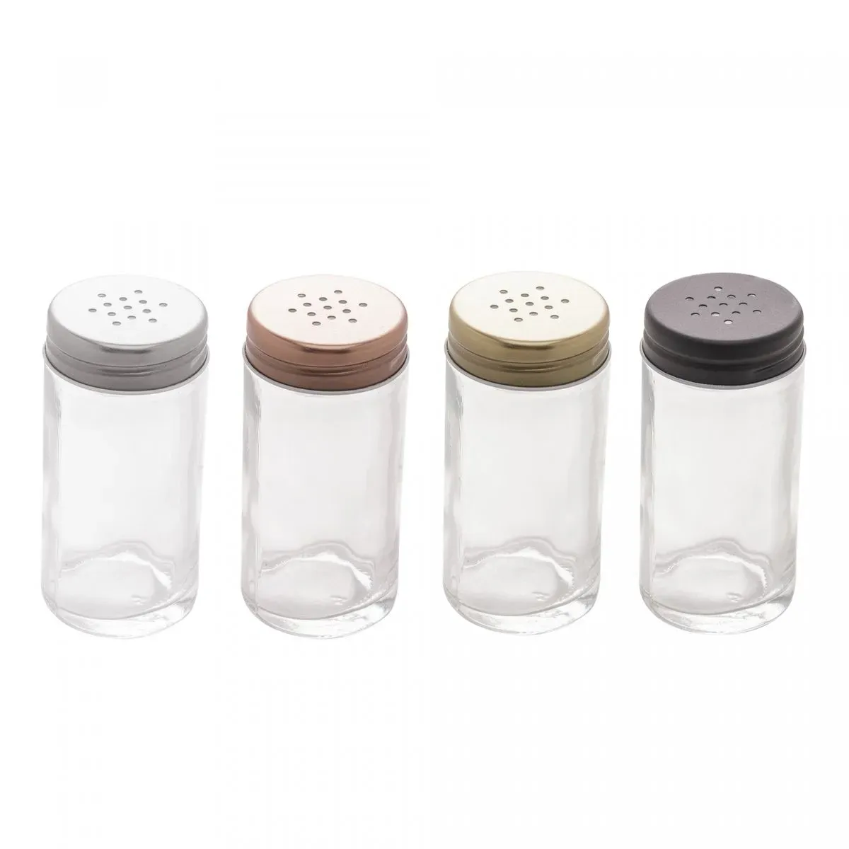 Pote Tempero Lyor Vidro Tampa Furos Sortida 80ml