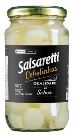 Cebolinha Salsaretti Em Conservas 190g