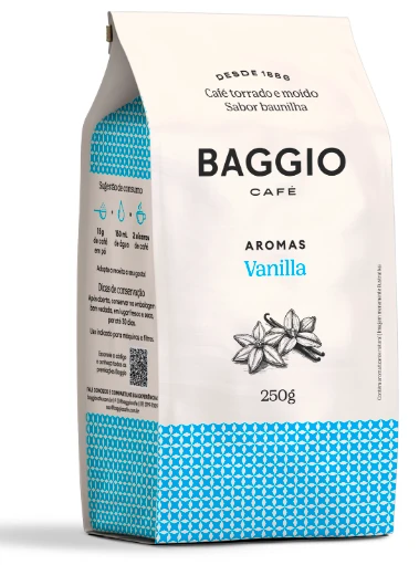 Cafe Baggio 250g Torrado Moido Vanilla