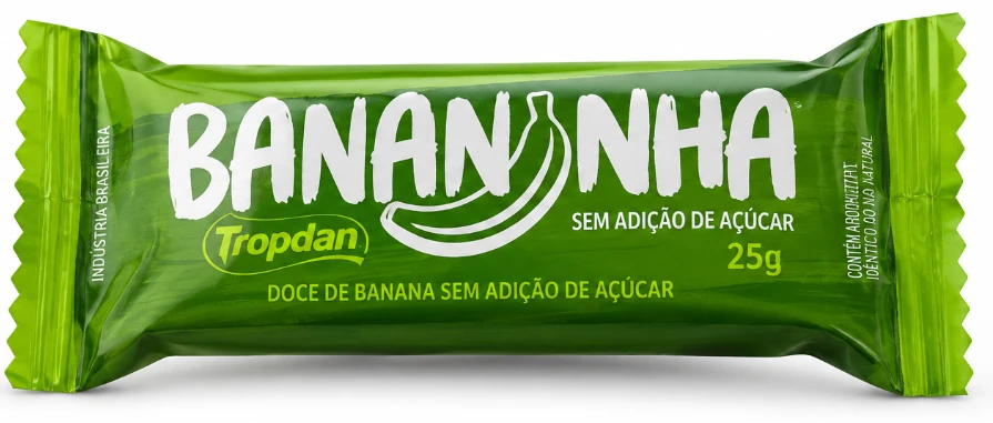 Bananinha Tropdan Sem Acucar
 25g