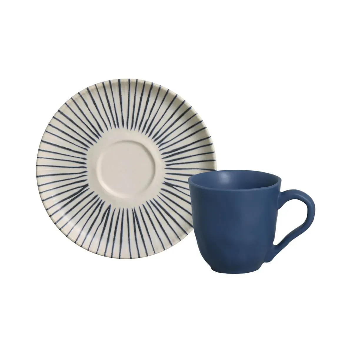 Xicara Cafe Porto Brasil Bio Stoneware 120ml Elemento