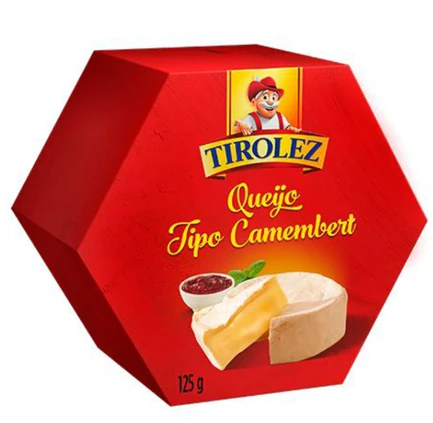 Queijo Camembert Tirolez 125g