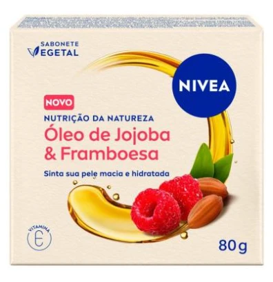 Sabonete Nivea Oleo de Jojoba e Framboesa 80g