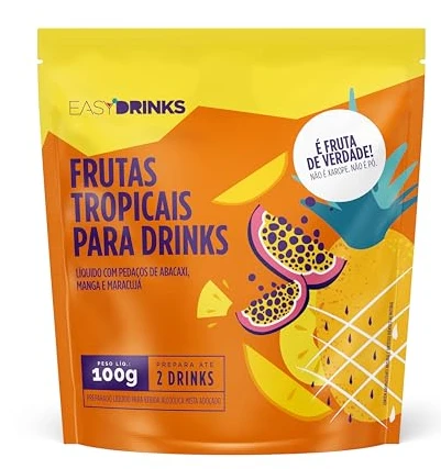 Preparo Easy Drinks 100g Frutas Tropicais