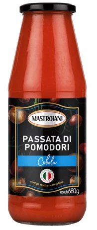 Passata De Tomate Mastroiani Cebola 680g