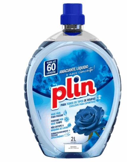 Amaciante Plin Neutralizador De Odor Blue 2lt