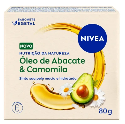 Sabonete Nivea Oleo de Abacate e Camomila 80g
