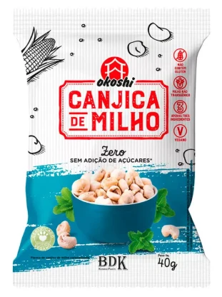 Canjica De Milho Okoshi 40g Zero Açúcar