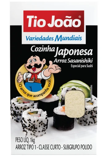 Arroz Tio Joao Cozinha Japonesa Sasanishiki 1kg