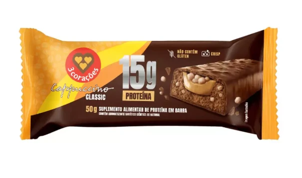 Barra Prot 3Coracoes 50g Capp Classic