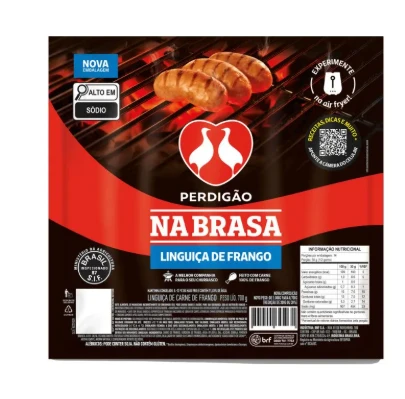 Linguiça de Frango Perdigão 700g Na Brasa