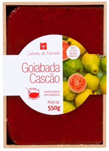 Goiabada Cascao Sabores Da Fazenda 550g