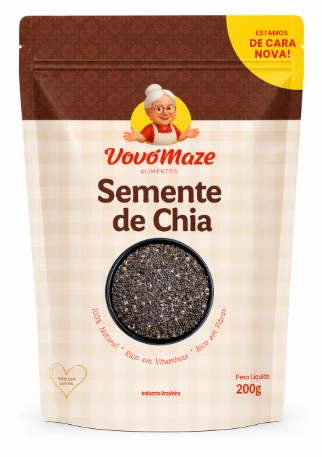 Semente Chia Vovo Maze 200g