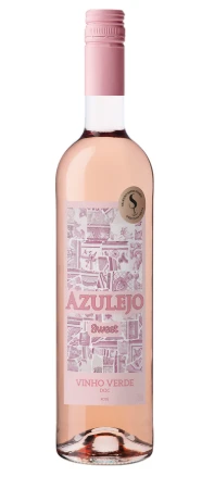 Vinho Azulejo Verde Rosé Sweet 750ml