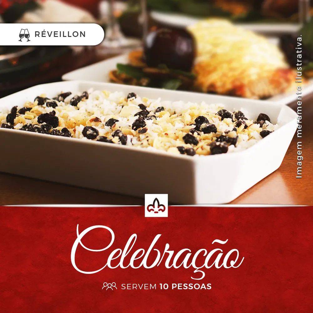 Ceia Celebração - Reveillon Und.