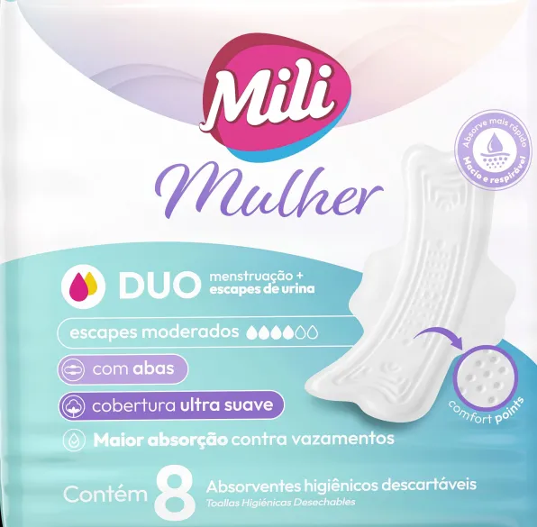 Absorv Mili 8und Mulher Duo C/Abas 