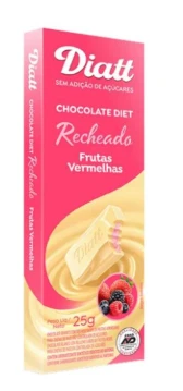 Chocolate Frutas Vermelhas 25g Diatt