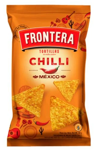 Chips Frontera Tortilha Chilli Mexico 68g