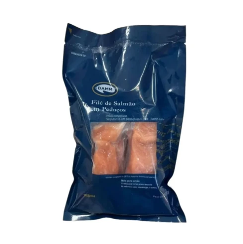 Salmao Damm File em Pedacos 500g