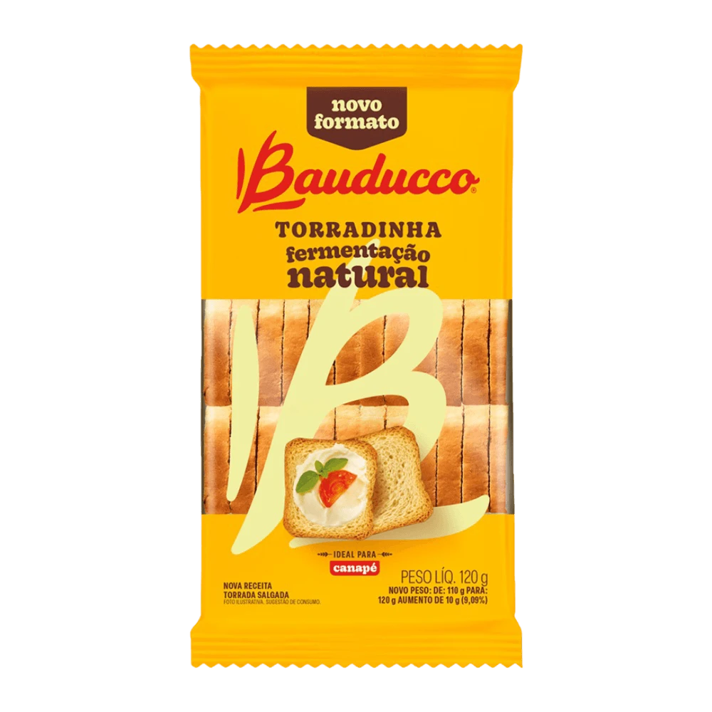 Torradinhas Bauducco 120g Tradicional