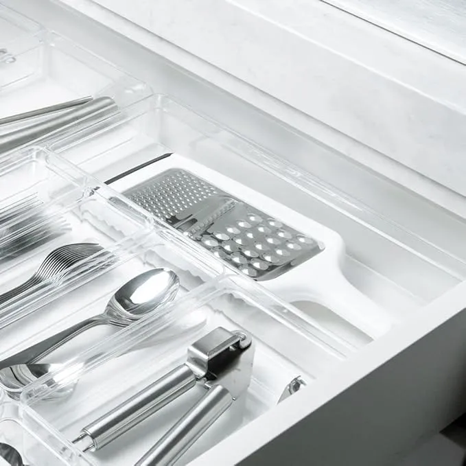 Organizador De Gaveta Ou Clear 37X15X5Cm