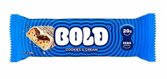 Barra de Proteina Bold 60g Cookies Cream