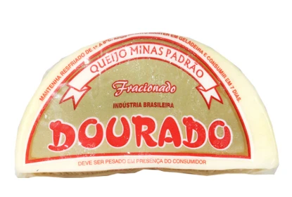 Queijo Minas Dourado Kg Padrao Meia Lua
