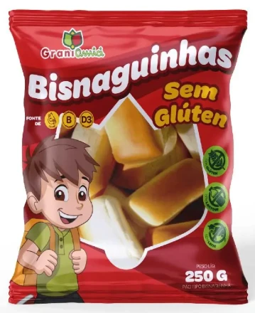 Bisnaguinha Grani Amici 250g S Glu S Lac