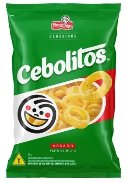 Salgadinho Elma Chips Cebolitos Assado 35g