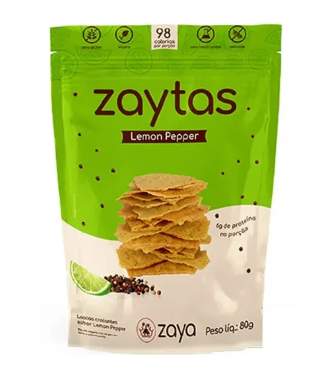 Biscoito Zaytas 80g Crocante Lemon Pepper