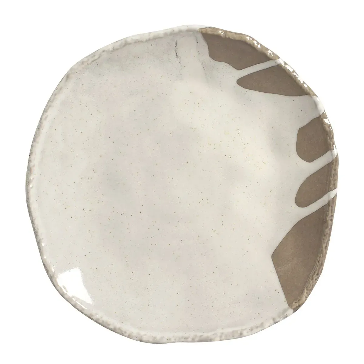 Prato Raso Porto Brasil Organico Eco Stone 27,5cm Pampa