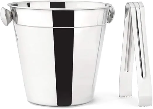 Balde Gelo Hercules 1,4l Pegador Inox