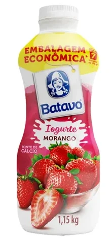 Iogurte Batavo 1150g Liquido Morango