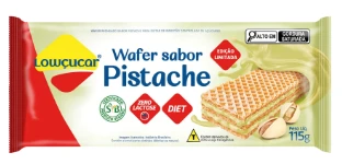 Wafer Lowçucar Pistache Zero Açucar 115g