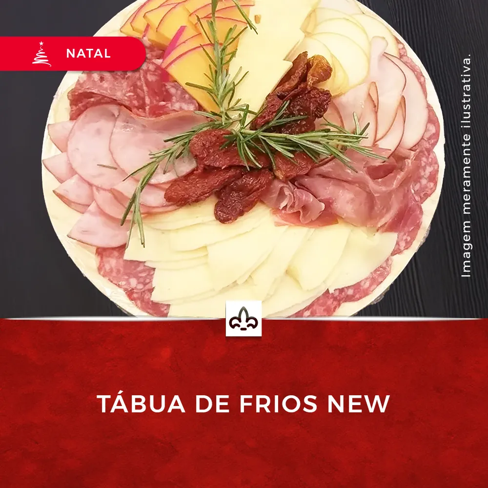 Tábua De Frios New 10 Pessoas Und Natal