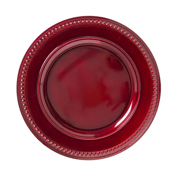 Sousplat Copa e Cia Galles Dots Rouge Antique