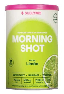 Morning Shot 2.0 Sublyme 144g Matinal Limao