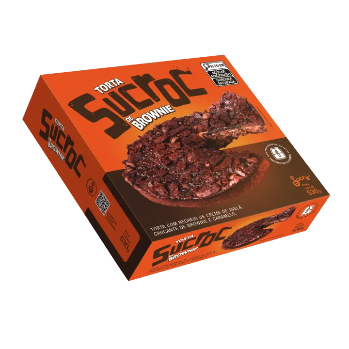 Torta Sucroc Sucre Brownie 530g