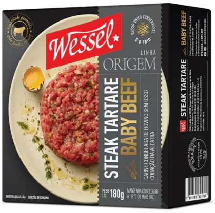 Steak Tartare Wessel Baby Beef 180G