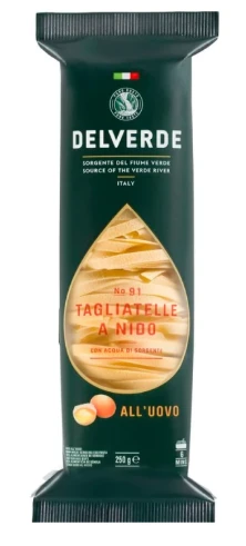 Tagliatelle Delverde All Uovo a Nido 250g