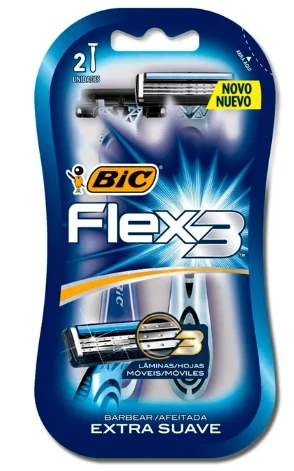 Ap Barbear Bic 1und Flex 3 Azul
