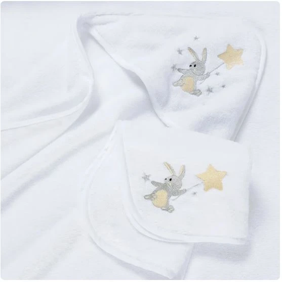 Toalha Banho Trussardi Bambini Capuz Luna