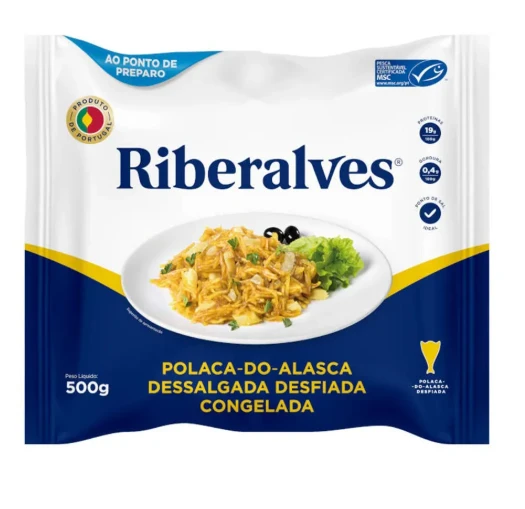 Polaca Riberalves 500g Do Alasca Desf