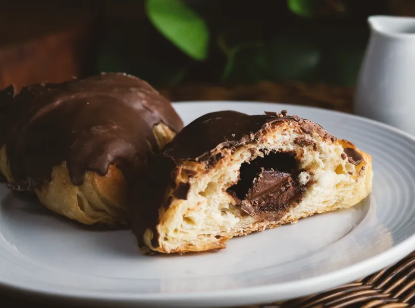 Croissant De Chocolate Und