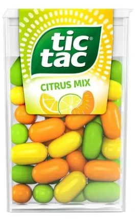 Pastilha Tic Tac 14,5g Citrus